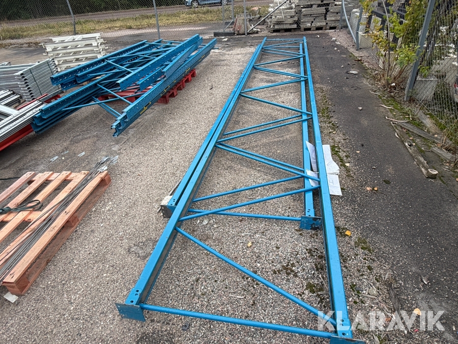 Pallställage 9st gavlar ca 100st balkar
