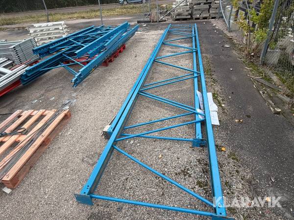 Pallställage 9st gavlar ca 100st balkar