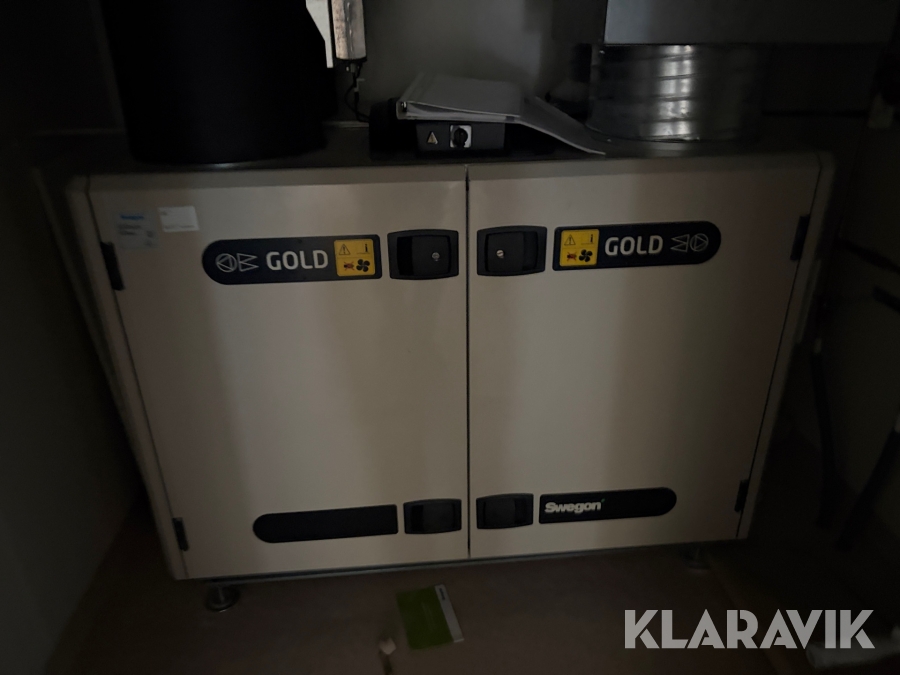Ventilationsaggregat Swegon Gold 07ERXTOP