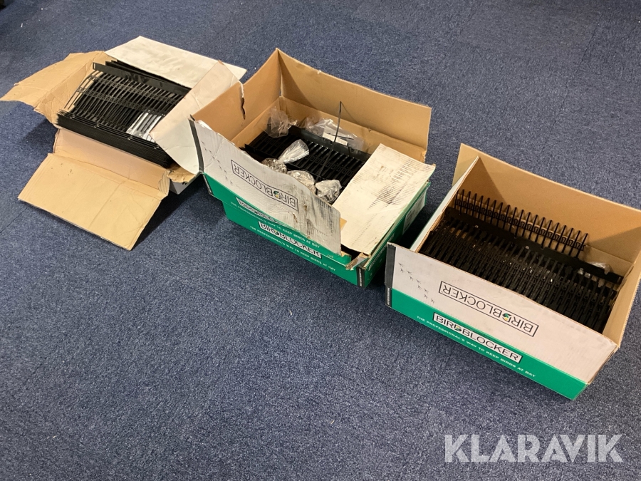 Fågelskydd Van der valk Birdblocker för solpaneler