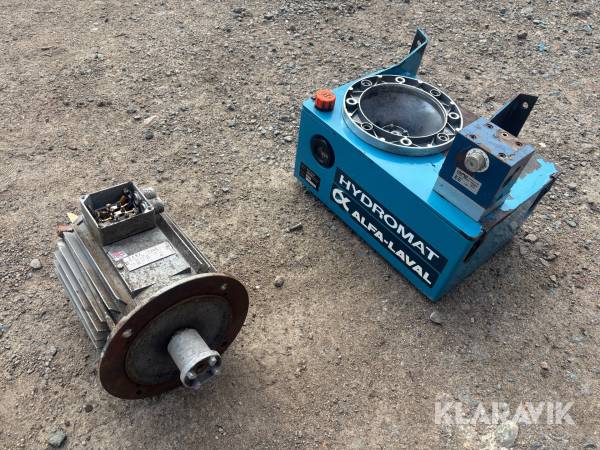 Hydraulmotor Ganz med tank 2st