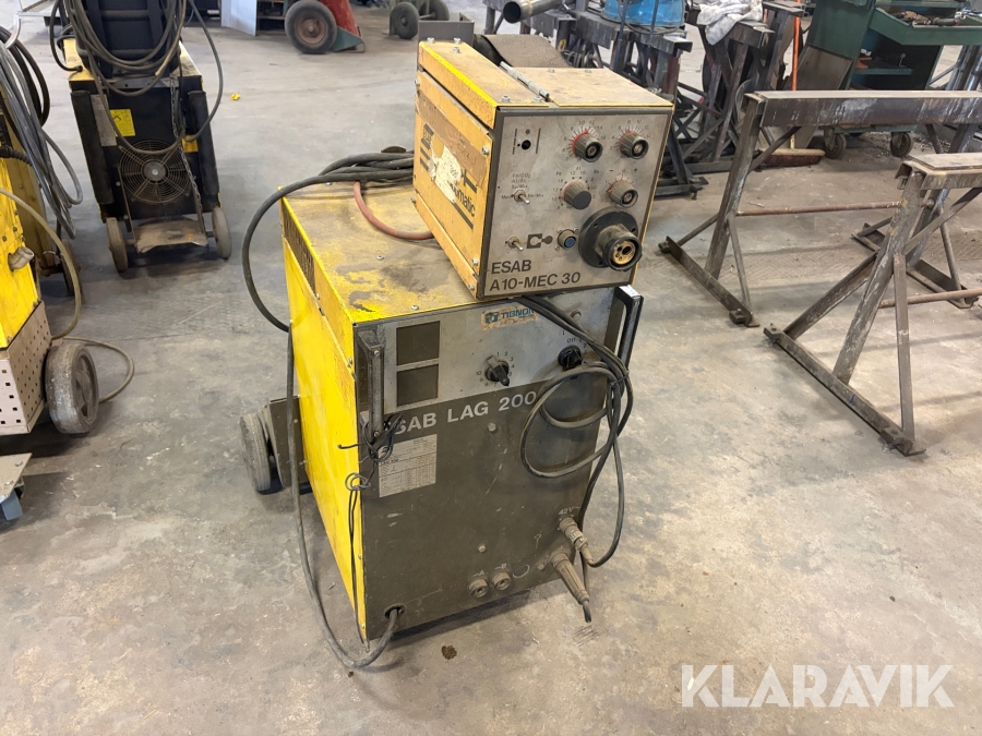 MAG svets ESAB LAG 200 A10- MEC 30