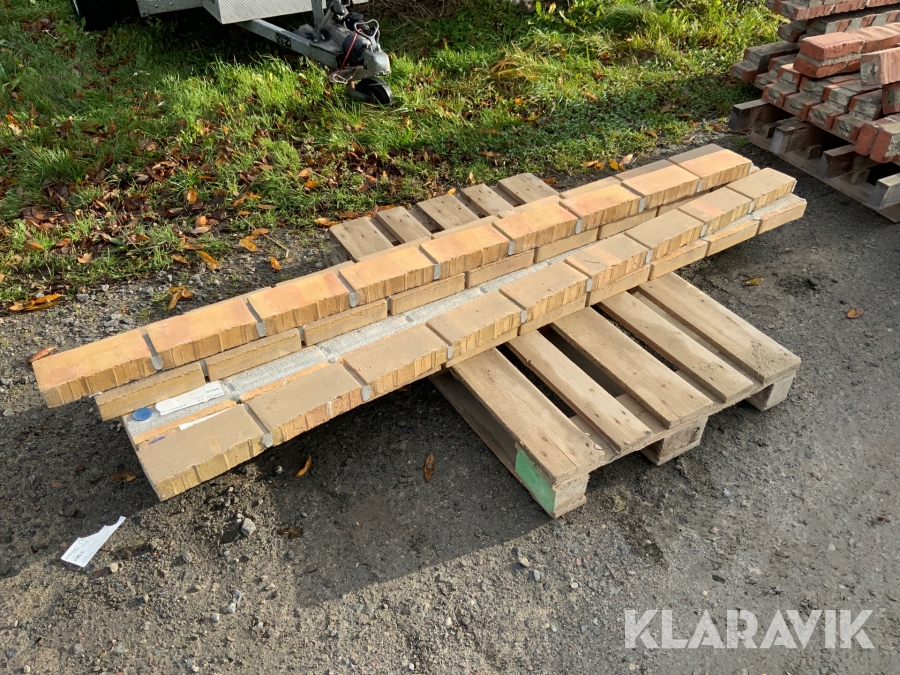 Tegelbalkar Strojer Gula 8 st