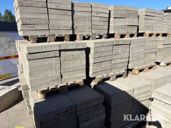 Markplattor 500x500x100mm ca 900m2