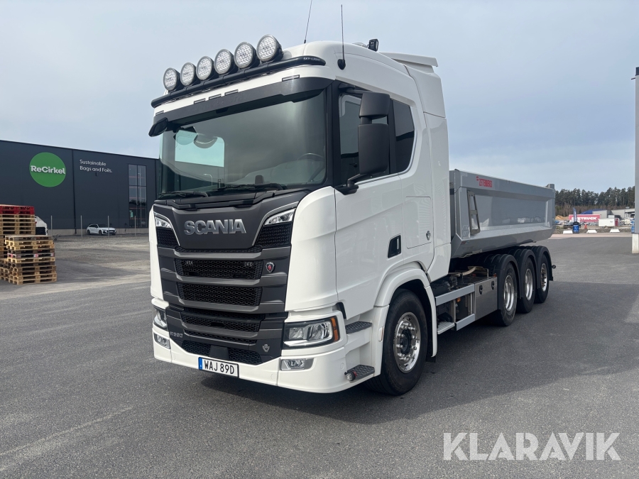 Lastbil Scania R590 8x4 tippbil