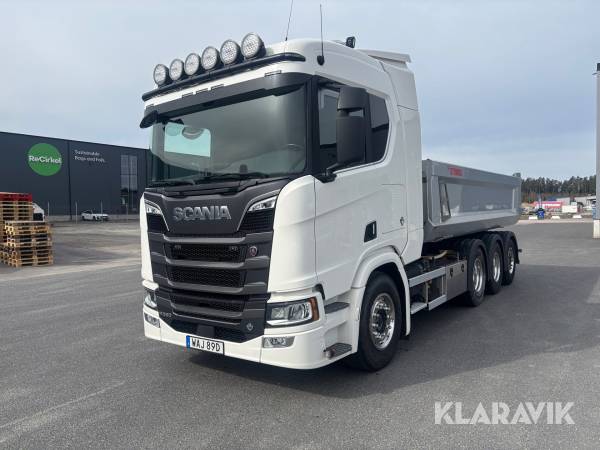 Lastbil Scania R590 8x4 tippbil