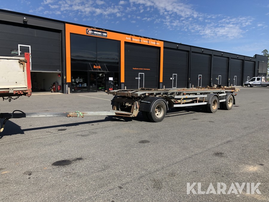 Släp Kilafors 3-axlig Lastväxlarvagn med tipp 