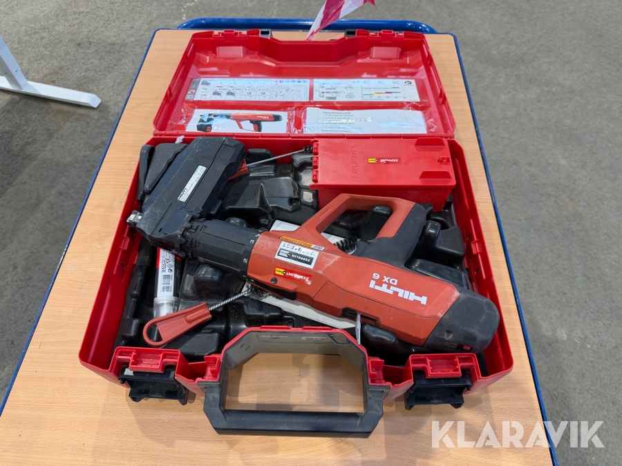 Infästningspistol / bultpistol Hilti DX 6 krut