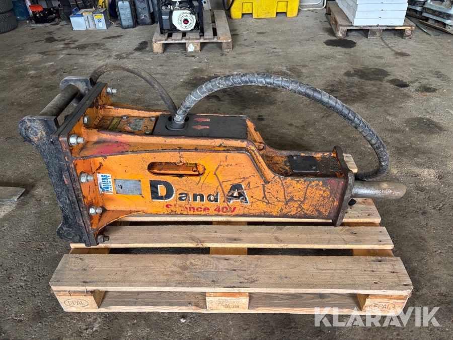 Hydraulhammare Dand A Silence 40V