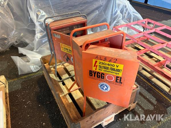 Elcentraler 2 st Bygg El UC 32