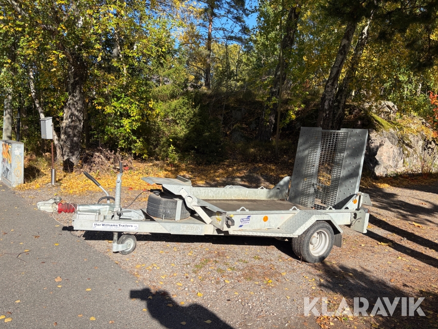 Maskinsläp Ifor Williams Trailers 1Hb GH64