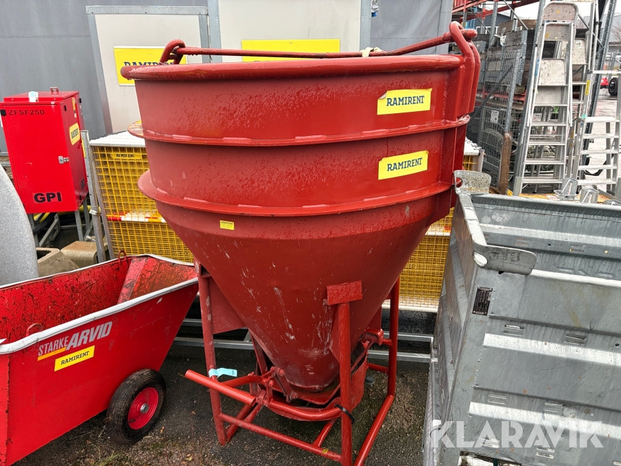 Väggbask MF Bygg & Smide 1500l