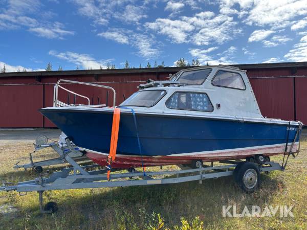 Kabinbåt Örnvik 570 med båtvagn