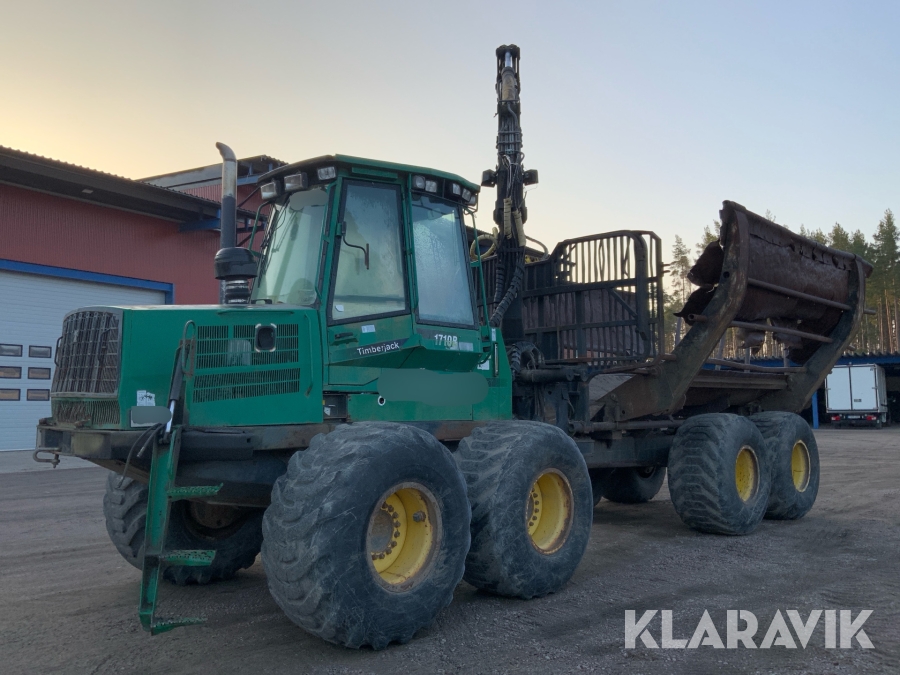 Skotare Timberjack 1710B med risrede