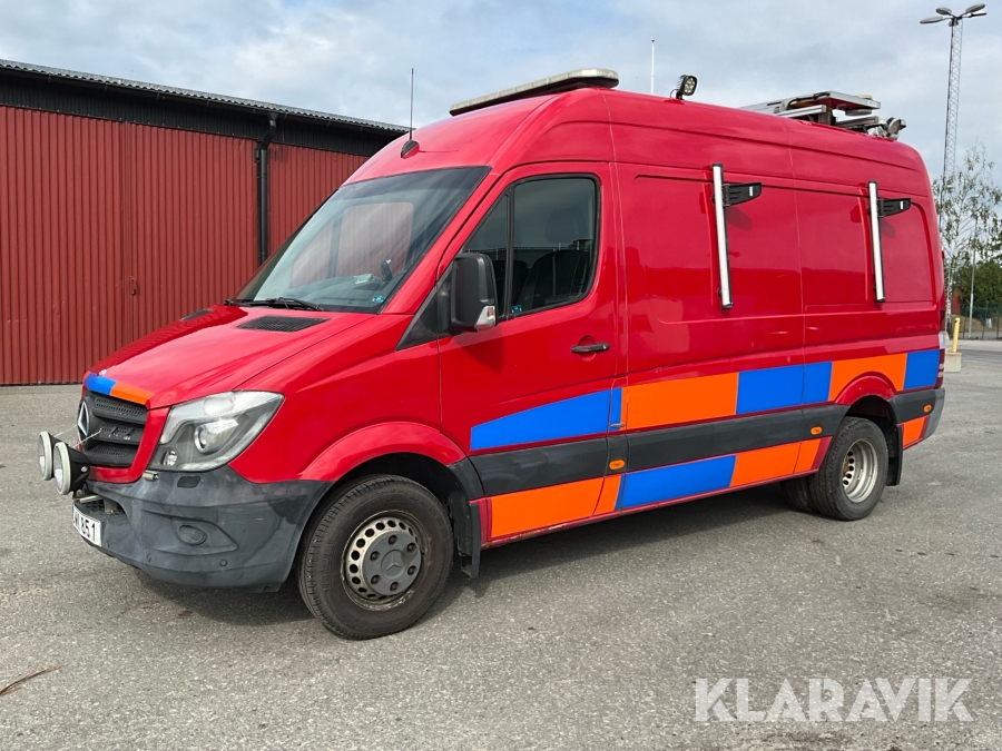 Lastbil Mercedes-Benz Sprinter 516 BlueTEC Servicebil