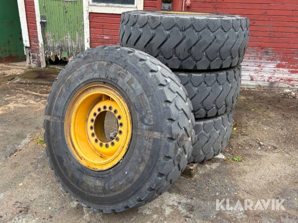 Entreprenadhjul Triangle TB 516 20.5R25 4st