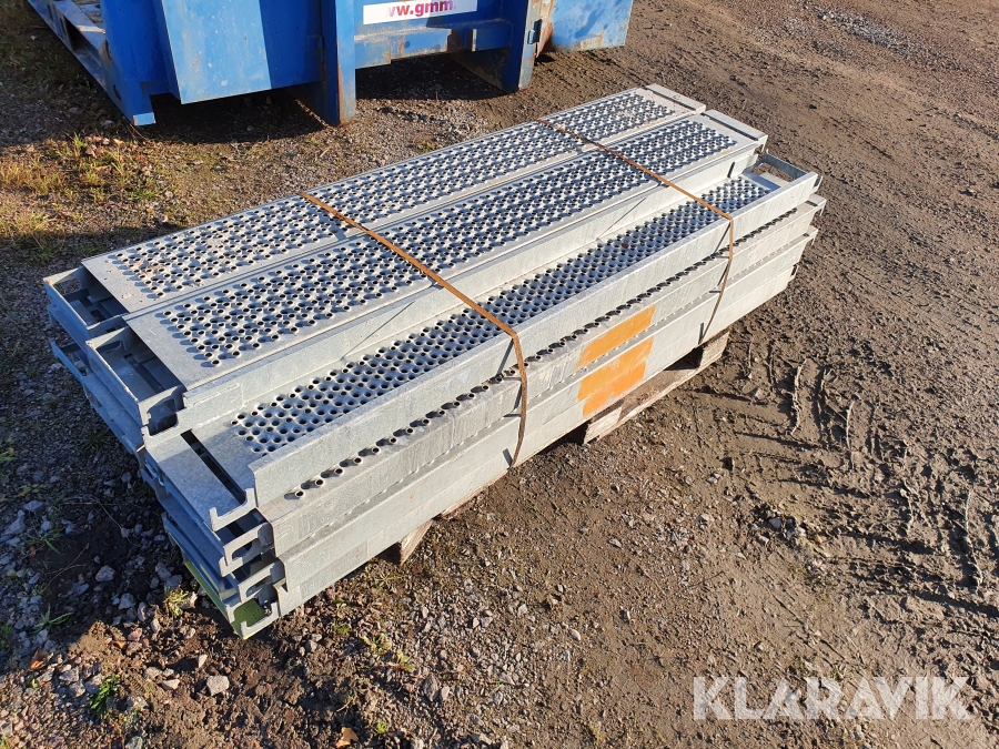 Stålplank till byggställning Haki modell 30 st