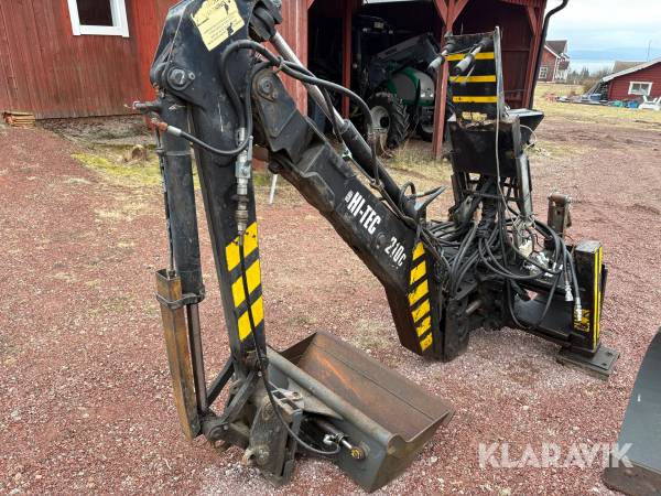 Grävaggregat Hi-Tec 210C inkl redskap