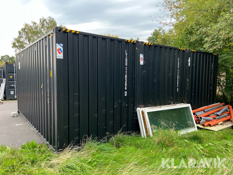 Container 20 fot, Norrköping, Klaravik auktioner
