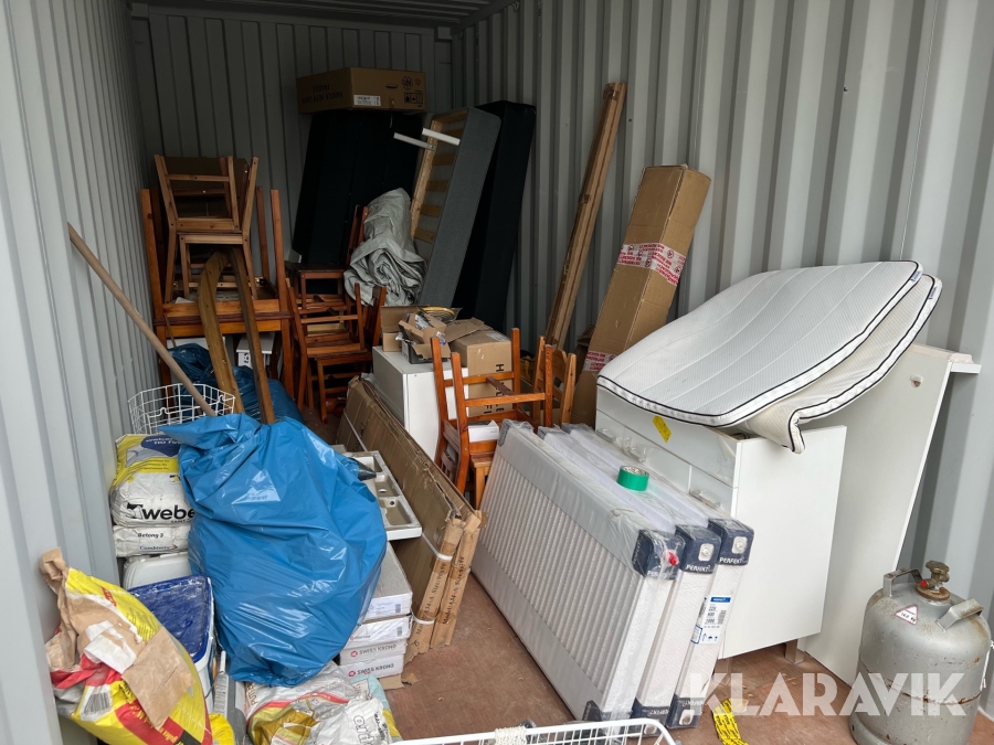 Container 20 fot, Norrköping, Klaravik auktioner