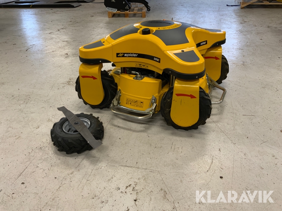 Släntklippare Spider Mini II 4WD Med radiostyrning