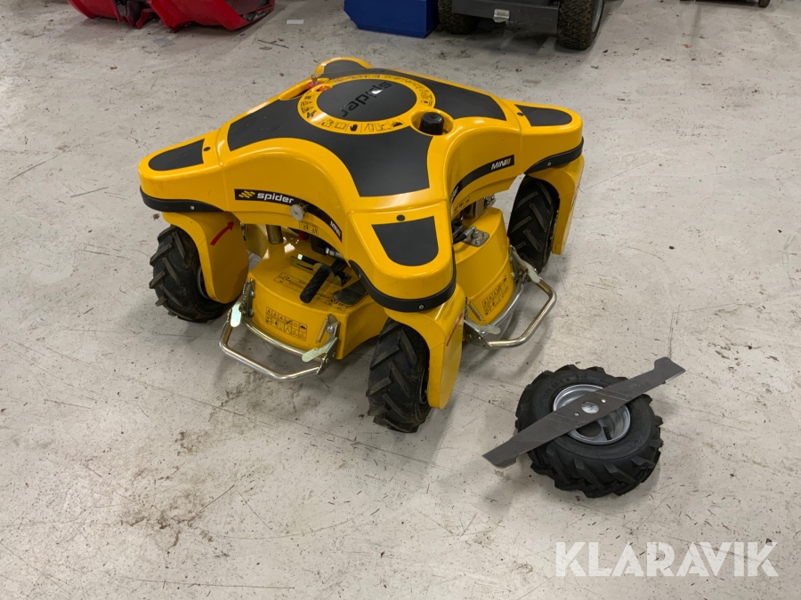 Släntklippare Spider Mini II 4WD Med radiostyrning