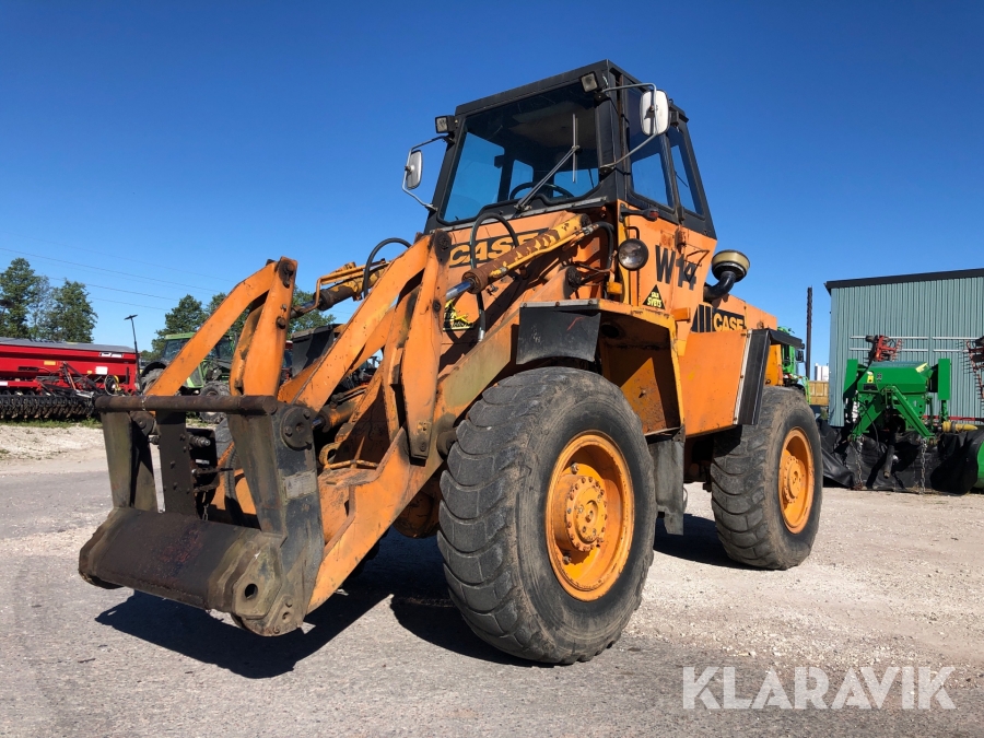 Lastmaskin Case W14 