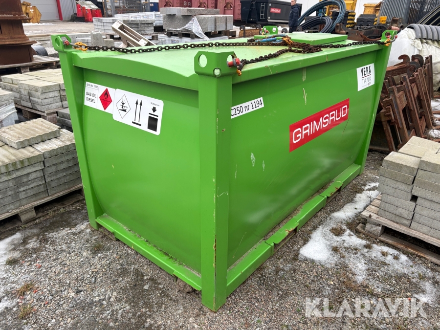 Dieseltank Fuelproof Vera Tank 2m3