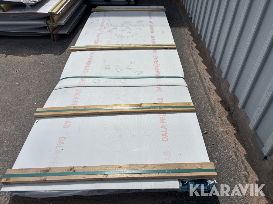 Takplåt TP20 3000x1000mm ca 66kvm