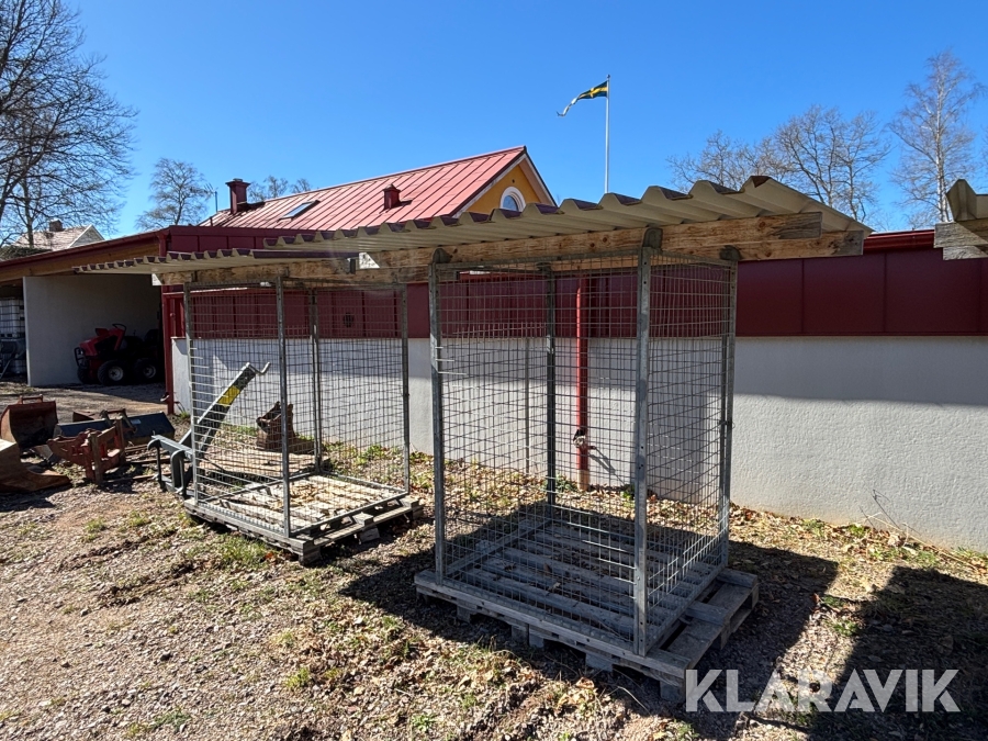 Vedkorgar 2st - 2,6m3