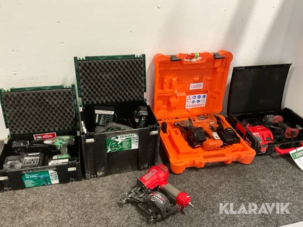 Handverktyg paket med 5st