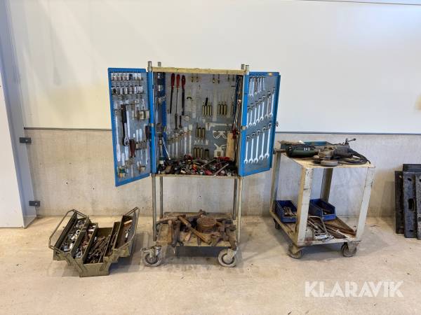 Verktygsskåp & parti verktyg