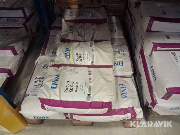 Rivputs FINJA KC vit 25kg