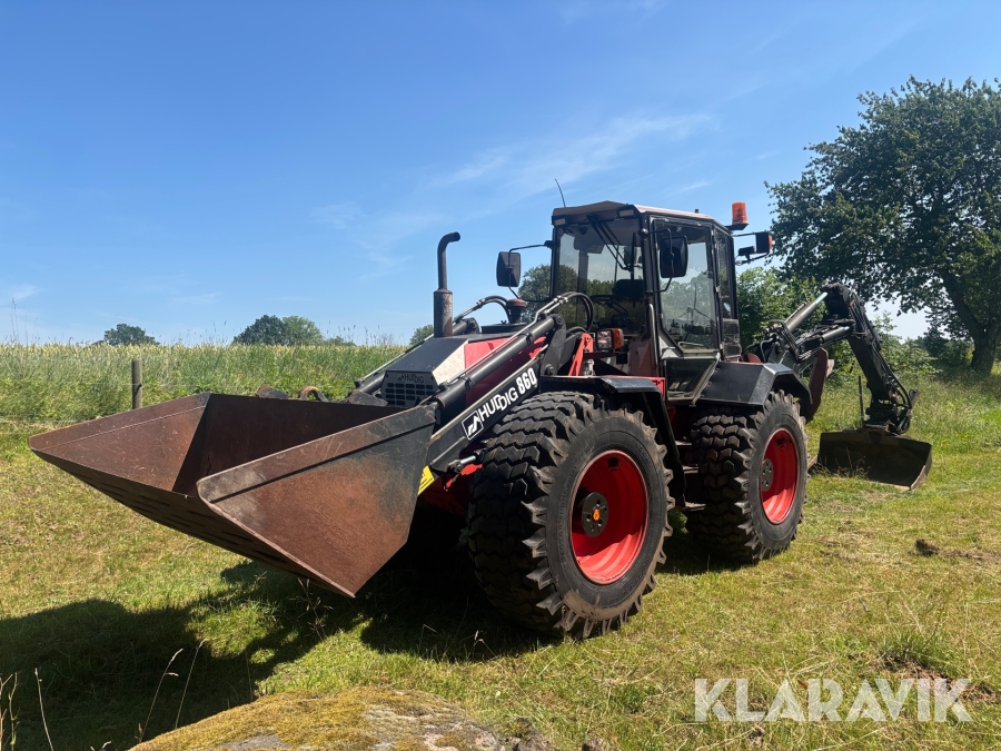 Traktorgrävare Huddig 860