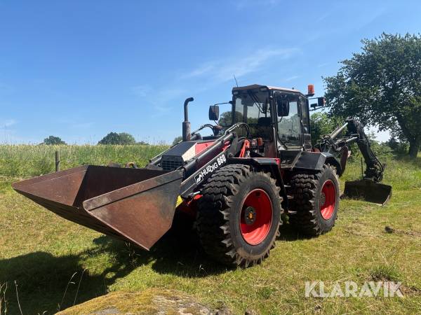 Traktorgrävare Huddig 860