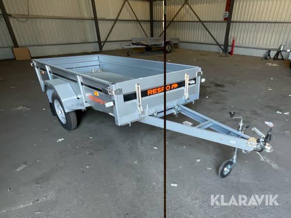 Personbilssläp med tippfunktion Respo