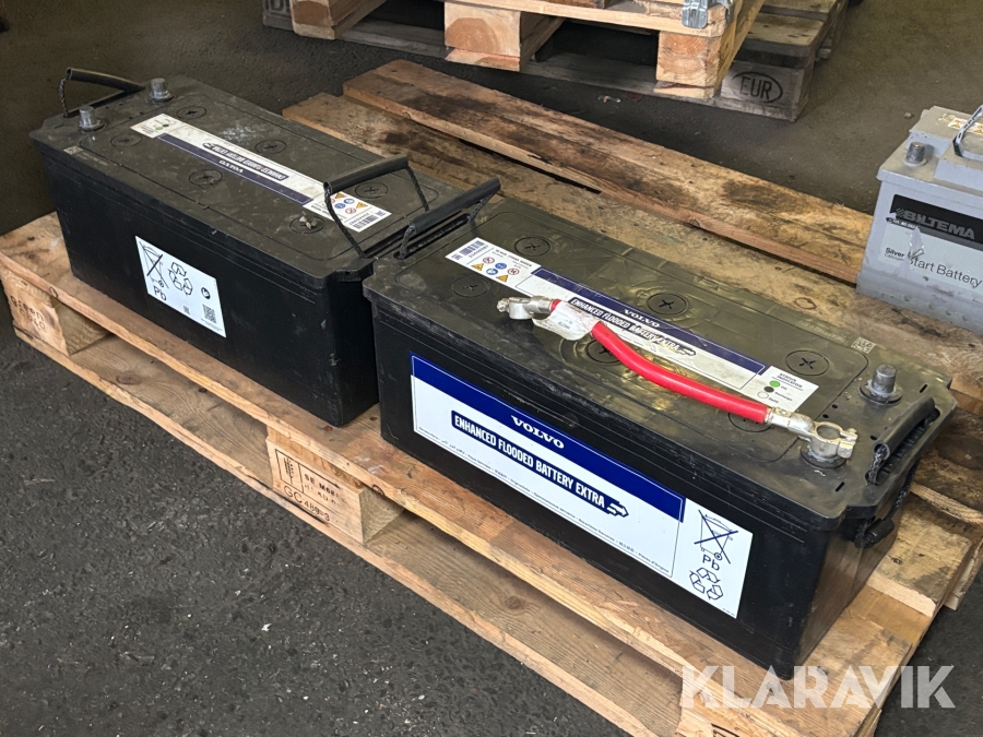 Lastbilsbatteri Volvo 12Volt 170Ah 1000A 2st