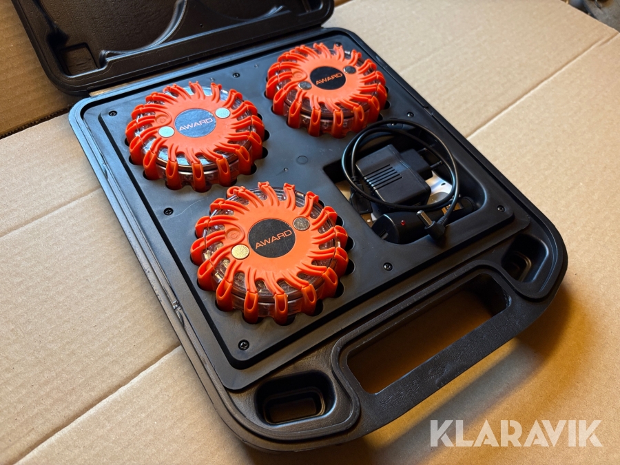 Varningslampor uppladdningsbara