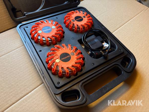 Varningslampor uppladdningsbara