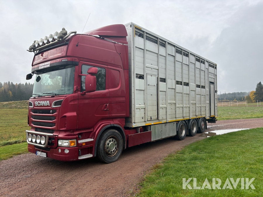 Djurtransport Scania R560