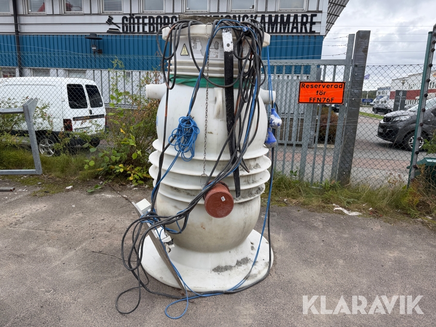 Avloppspump/ kvarn Flygt SLW60 3-fas