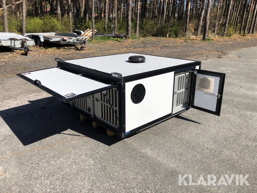 Hundbur WT Metall Modul 3+1 för pick-up