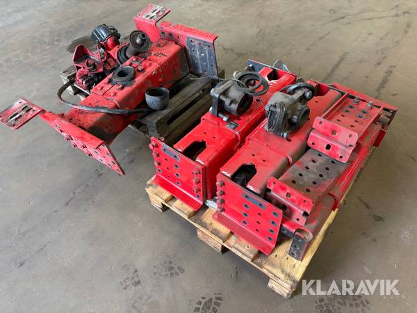 Dragbalk 4 st VBG Scania