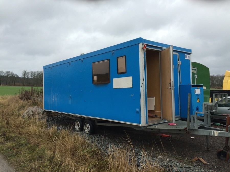 Bod Barack Arbetsbod Personalbod Personalbarack med toalett