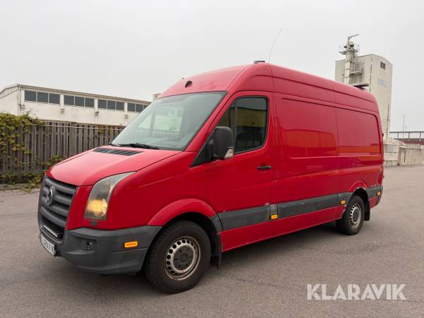 Skåpbil Volkswagen Crafter 30-50 2.5 TDI med bakgavellyft