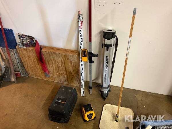 Rotationslaser CST/berger 57-LMH-CU inklusive komplett mätpaket