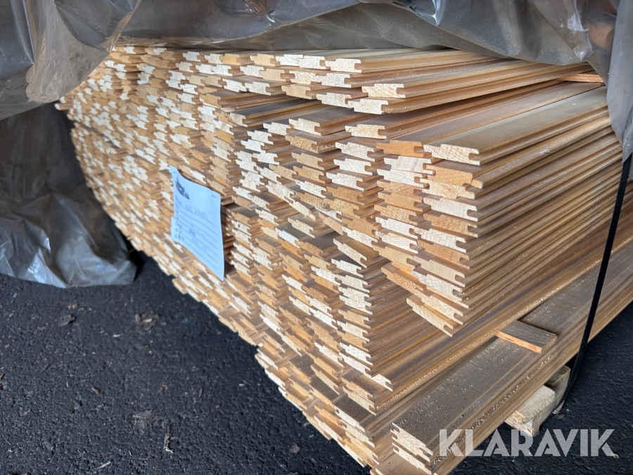 Bastupanel asp 9x42mm x 2000mm