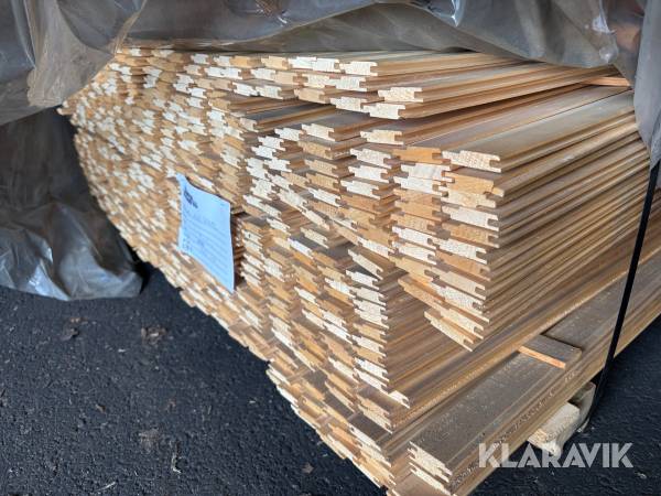 Bastupanel asp 9x42mm x 2000mm
