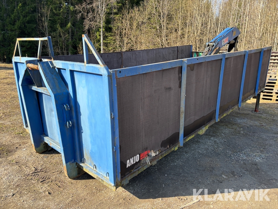 Kranflak med Hiab kran