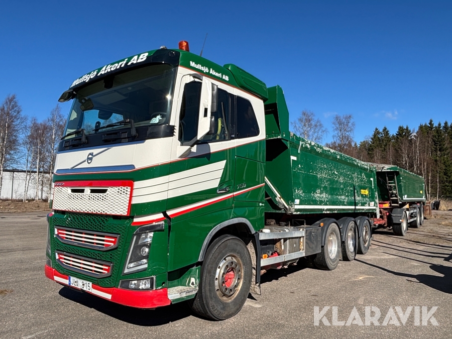 Tippekipage Volvo FH16 8*4 & BENALU SIDERALE 78